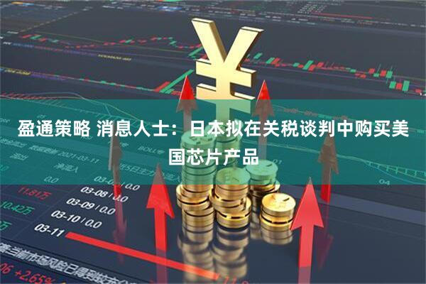 盈通策略 消息人士：日本拟在关税谈判中购买美国芯片产品