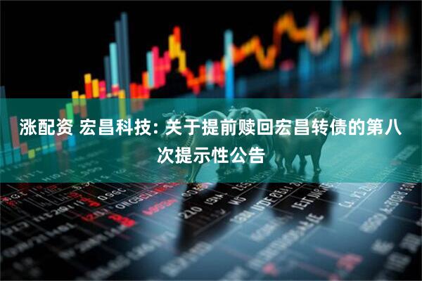 涨配资 宏昌科技: 关于提前赎回宏昌转债的第八次提示性公告
